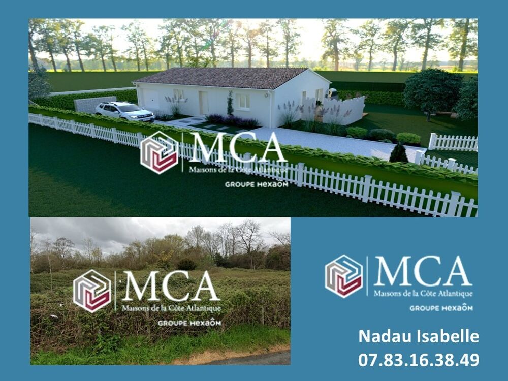 Contact Isabelle Nadau - Maison neuve 85 m² à bâtir, sec....