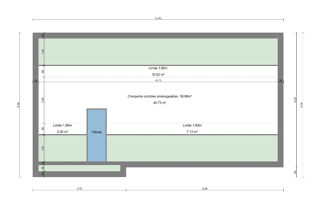  Maison 4 pi�ces 96 m� Marc�-sur-esves
