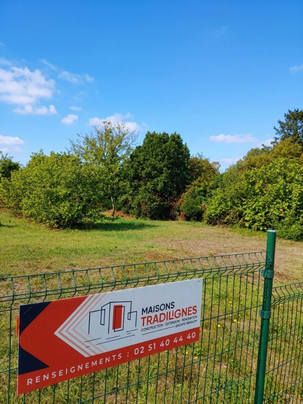 vente Terrain - 443 m² Saint-Aignan-Grandlieu (44860)