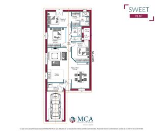  Maison  vendre 4 pices 91 m