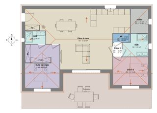  Maison à vendre 3 pièces 90 m²
