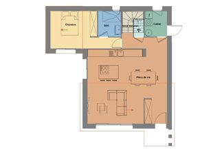  Maison 4 pi�ces 90 m� Suc�-sur-erdre