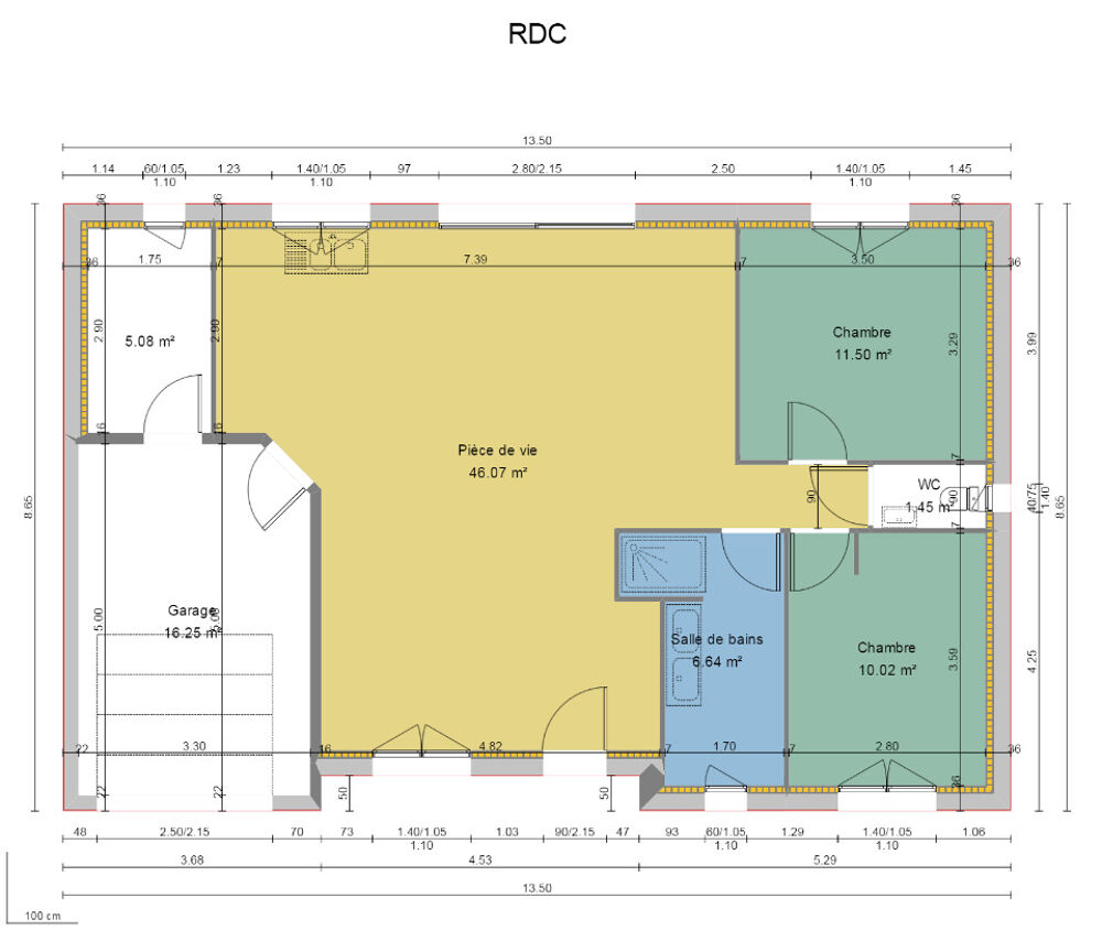 vente Maison - 4 pièce(s) - 80 m² Champagné (72470)