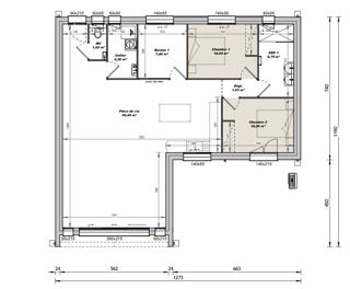  Maison à vendre 3 pièces 98 m²