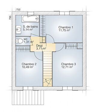  Maison à vendre 5 pièces 83 m²