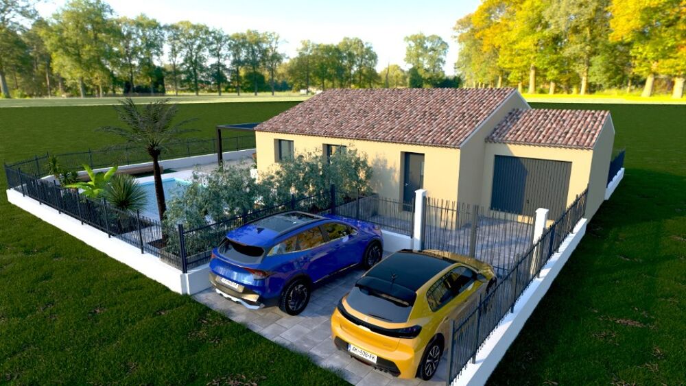 PROJET DE CONSTRUCTION - Maison T3 (80 m²) à Pouzolles<B....
