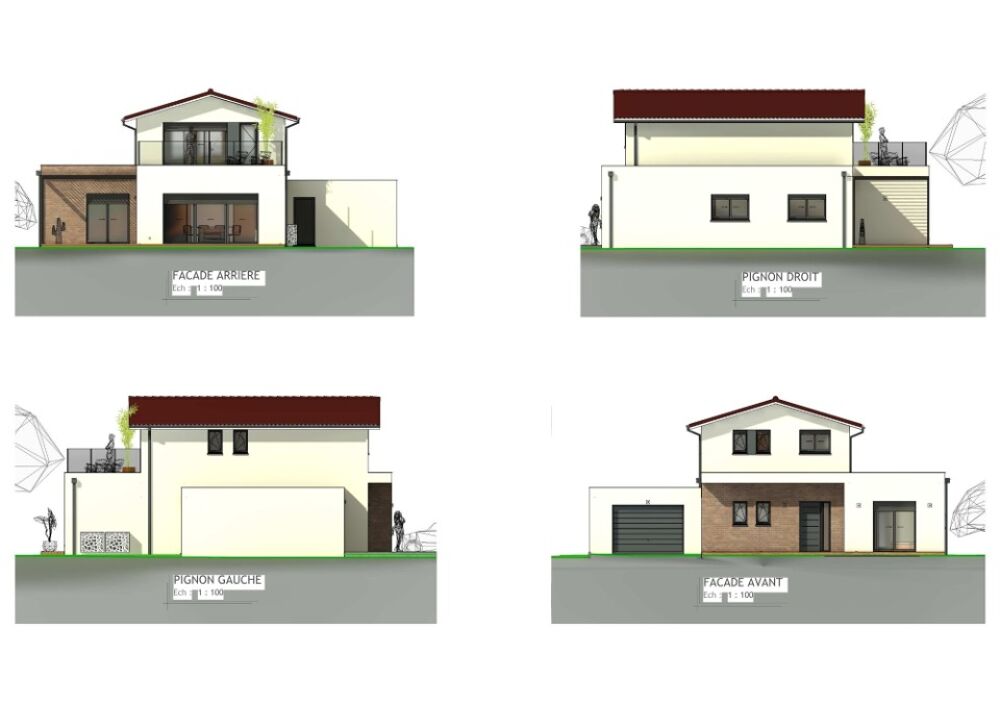MAISON À CONSTRUIRE DE 142 M² À PLAISANCE-DU-TOUCH, 4 PI....