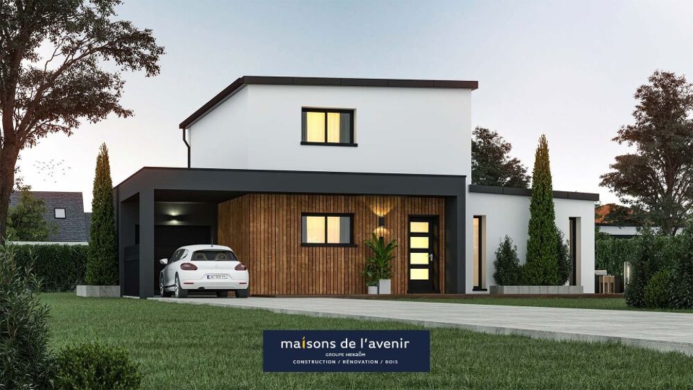 🌿 MAISON OSSATURE BOIS À LESNEVEN - 110 M² DE CO....