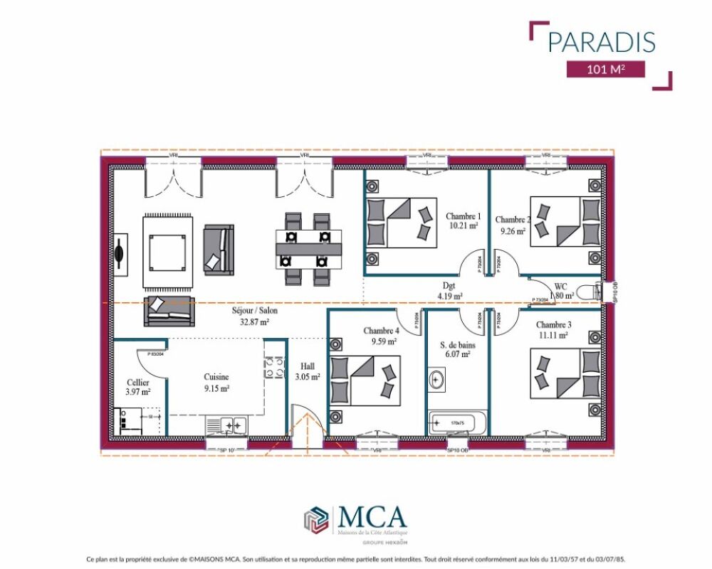 vente Maison - 4 pièce(s) - 78 m² Louhossoa (64250)