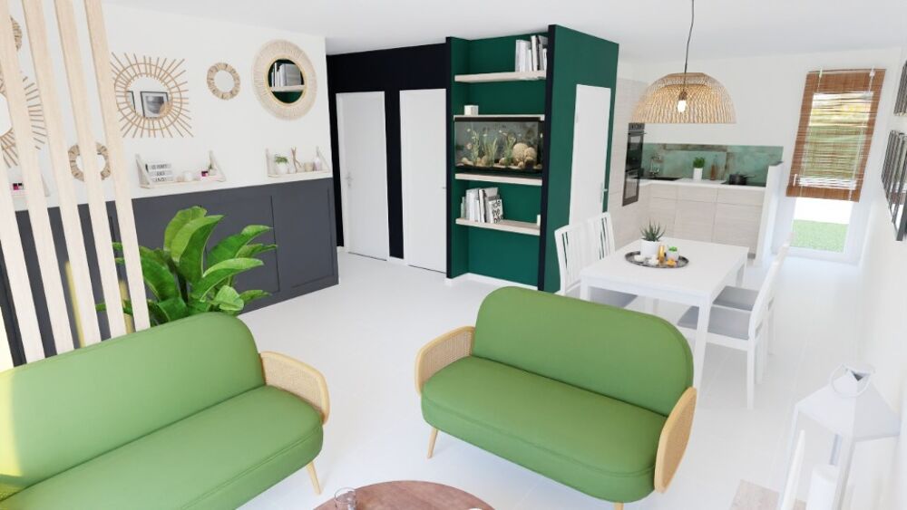 MAISON À CONSTRUIRE DE 60 M² IDÉALEMENT SITUÉE À BOURG-S....