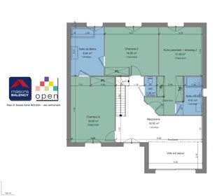  Maison 6 pi�ces 150 m� La fert�-alais