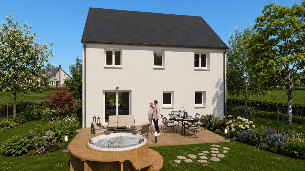 Maison à construire de 111 m² offrant une belle pièce de....