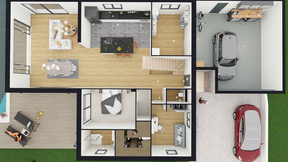 vente Maison - 5 pièce(s) - 152 m² Fronsac (31440)