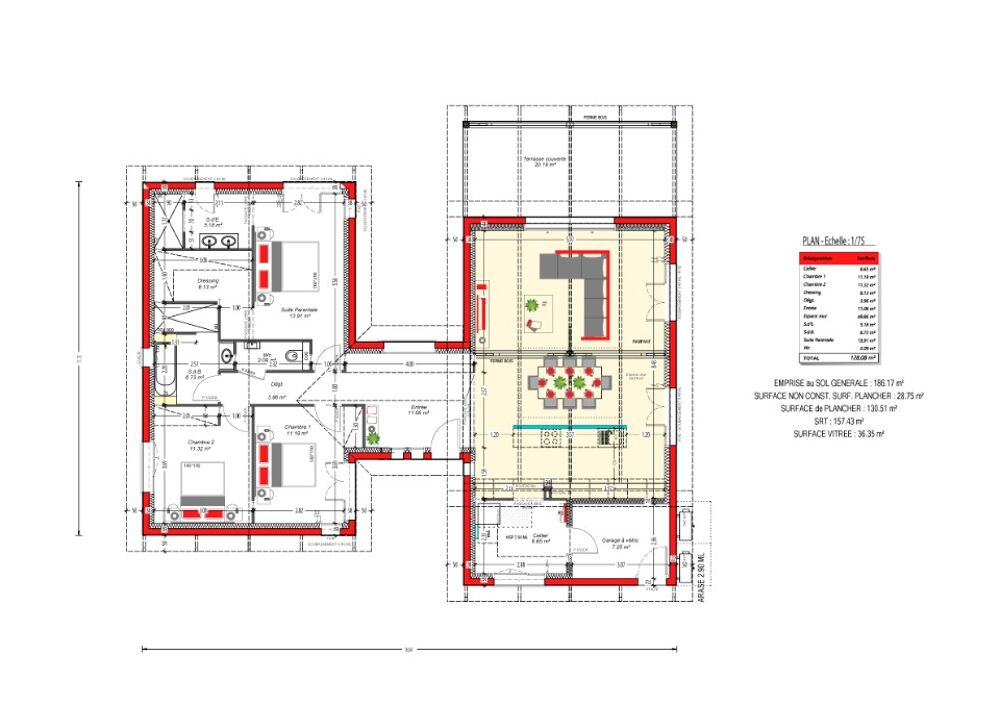 Villa Héva + terrain à Capbreton - Projet clé en main, f....