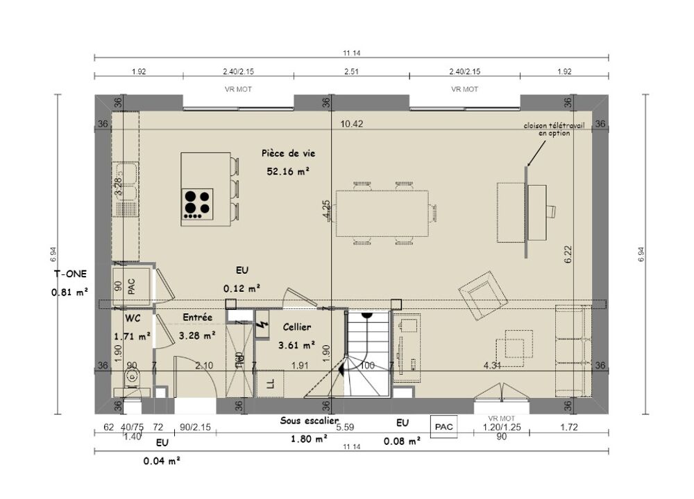 vente Maison - 5 pièce(s) - 119 m² Puget-sur-Argens (83480)