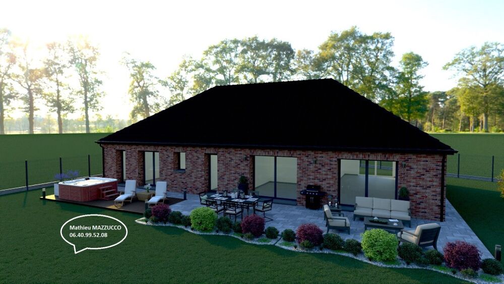 VENTE : maison de 5 pièces (100 m²) à Lambres-lez-Douai<....