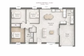  Maison � vendre 5 pi�ces 82 m�