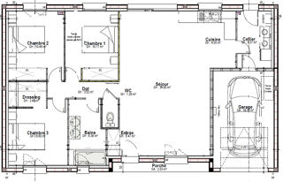  Maison 5 pi�ces 90 m� Mulsanne