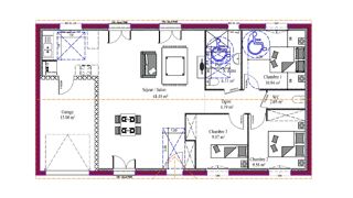  Maison à vendre 3 pièces 90 m²