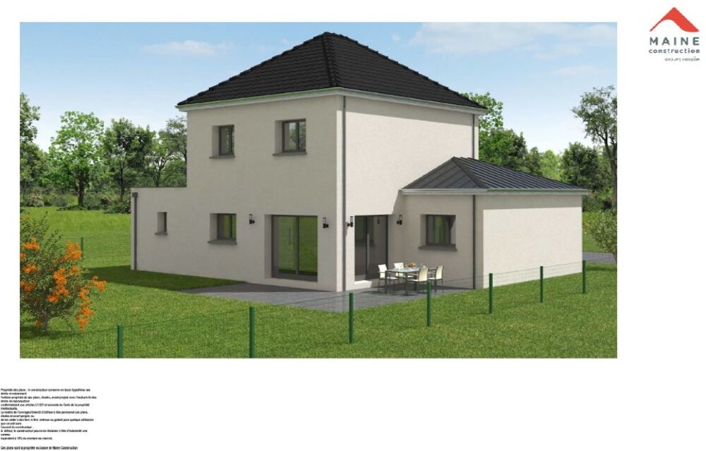 MAISON À CONSTRUIRE DE 123 M² PROCHE DE LE MANS <BR/....
