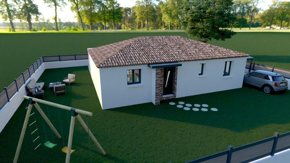 Projet de construction maison neuve avec terrain à Camps....
