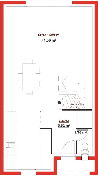  Maison  vendre 5 pices 92 m