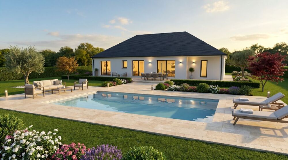 MAISON À CONSTRUIRE 125 M² DANS UN EMPLACEMENT PRIVILÉGI....