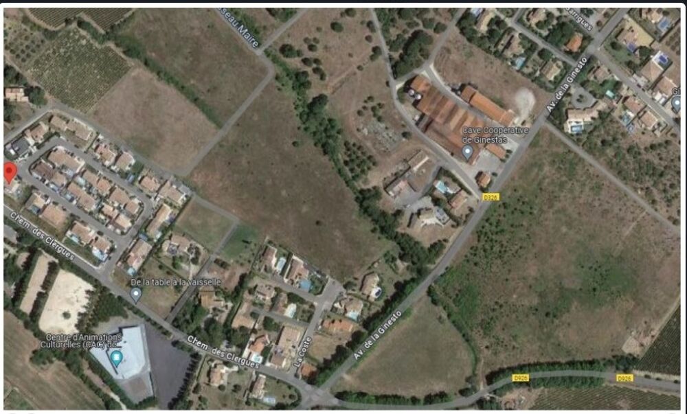 vente Terrain - 456 m² Ginestas (11120)