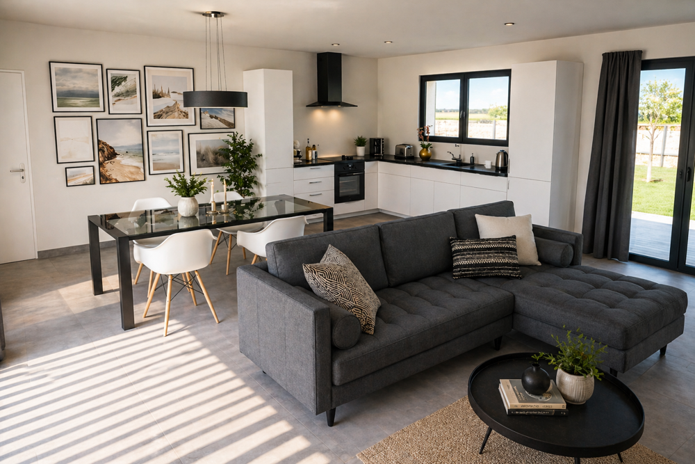 vente Maison - 4 pièce(s) - 91 m² Chomérac (07210)