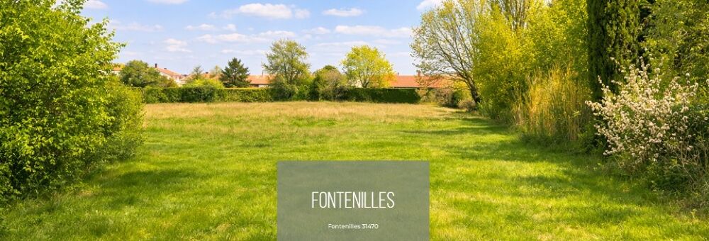 vente Terrain - 1076 m² Fontenilles (31470)