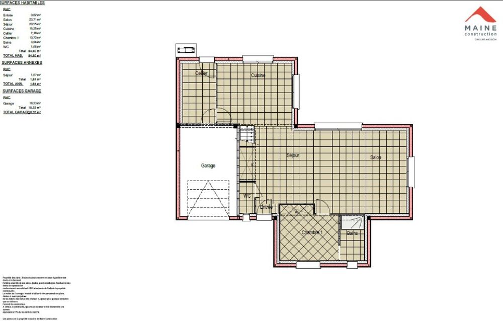 Maison de 6 pièces (145 m²) à vendre à Coulans-sur-Gée<B....