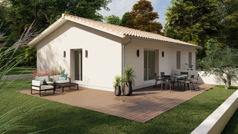 PROJET TERRAIN + MAISON 110 M² - LOUCHATS - 4 CHAMBRES, ....