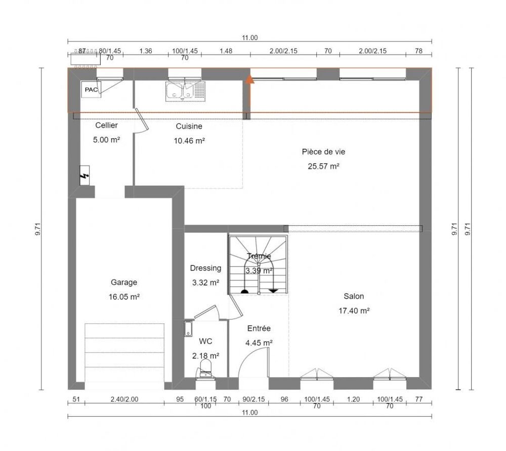 vente Maison - 5 pièce(s) - 140 m² Saulnières (28500)