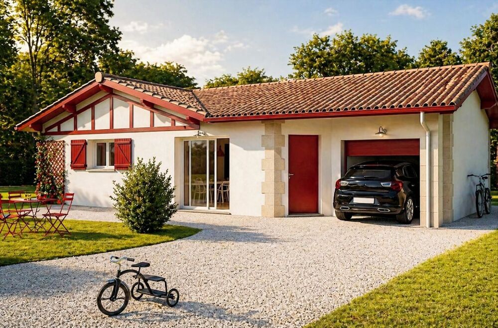 Villa Nahia + terrain à Saint-Vincent-de-Tyrosse - Plein....