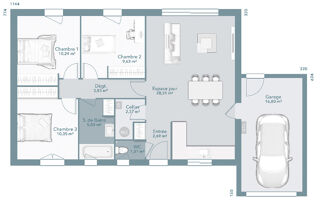  Maison à vendre 4 pièces 73 m²