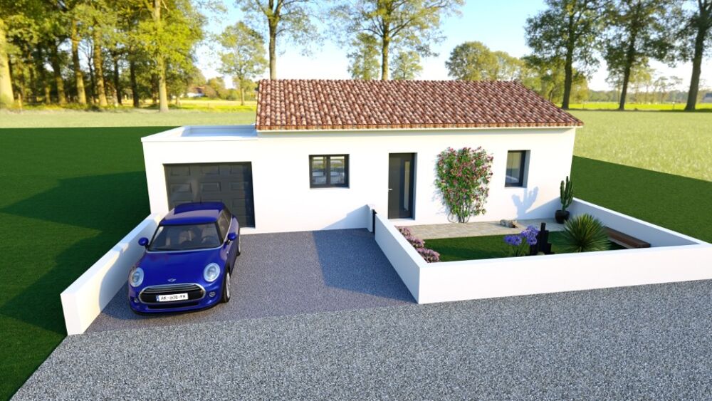 PROJET DE CONSTRUCTION - Maison T3 (62 m²) à Cazouls-lès....