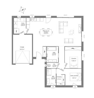  Maison  vendre 4 pices 95 m