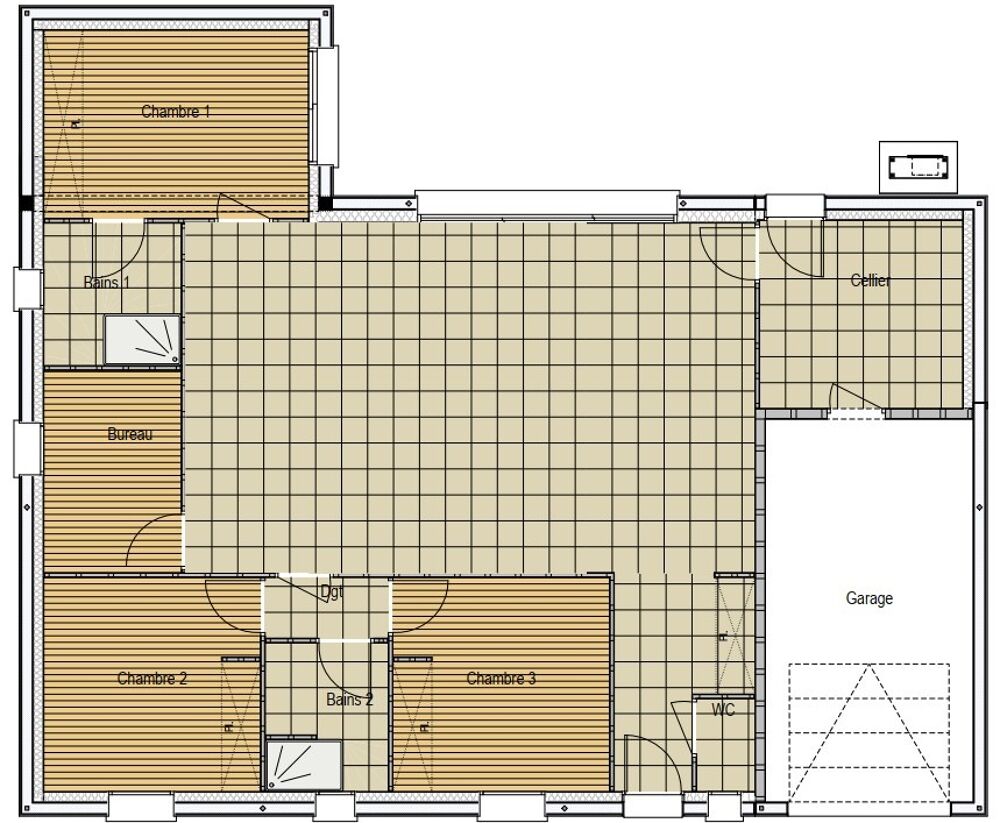 vente Maison - 7 pièce(s) - 114 m² Fercé-sur-Sarthe (72430)