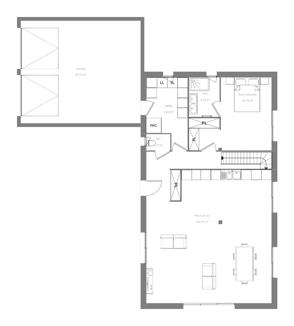 vente Maison - 5 pièce(s) - 150 m² Levroux (36110)