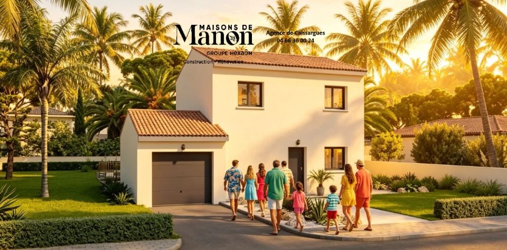 Projet TERRAIN + MAISON à JONQUIERES ST VINCENT - Ma....