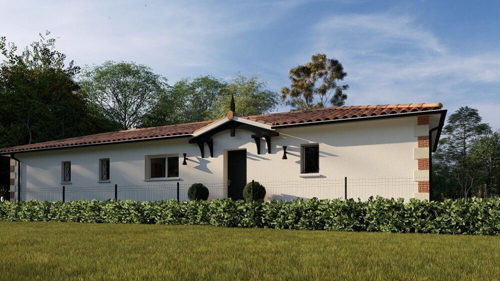 Sur un terrain constructible de 500 m² bien exposé en pl....