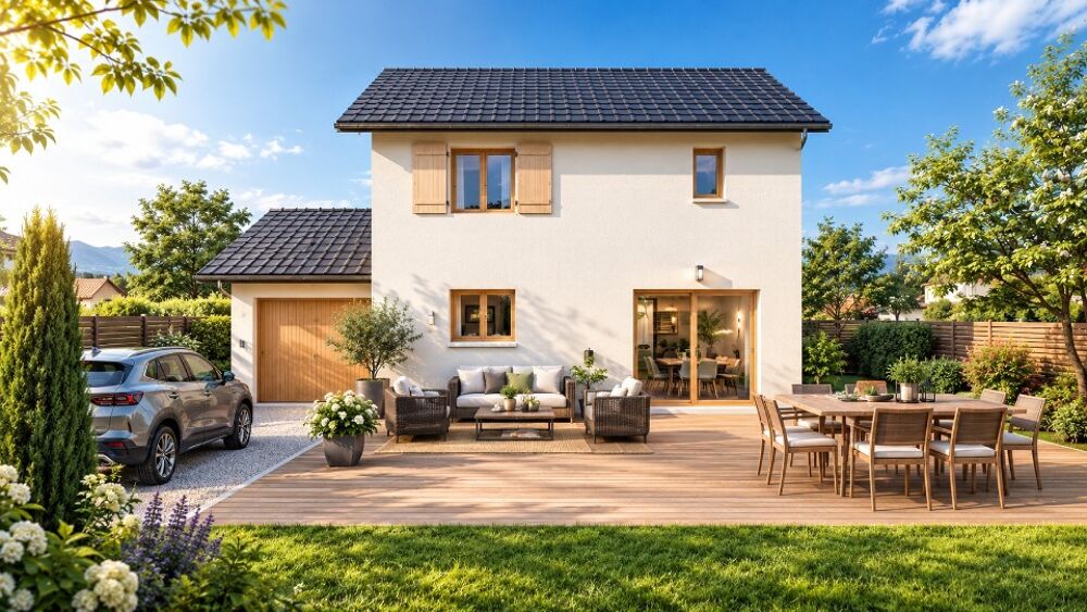 vente Maison - 4 pièce(s) - 87 m² Hauteville-sur-Fier (74150)