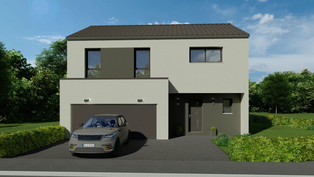 DISTROFF ,SUR BEAU TERRAIN EXPOSE PLEIN SUD MAISON DESIG....