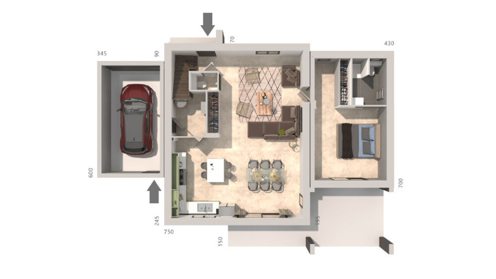 vente Maison - 5 pièce(s) - 130 m² Portel-des-Corbières (11490)