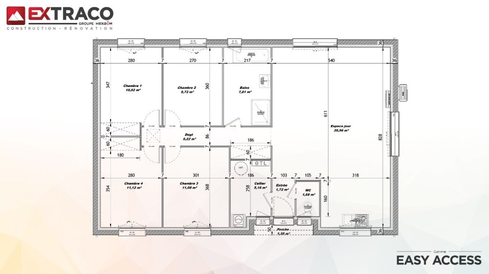 vente Maison - 5 pièce(s) - 105 m² Nesle-Normandeuse (76340)