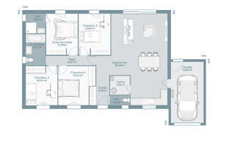  Maison à vendre 4 pièces 115 m²