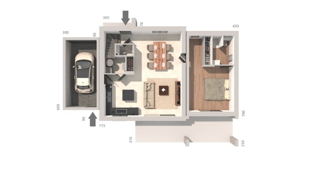 vente Maison - 5 pièce(s) - 105 m² Pinet (34850)