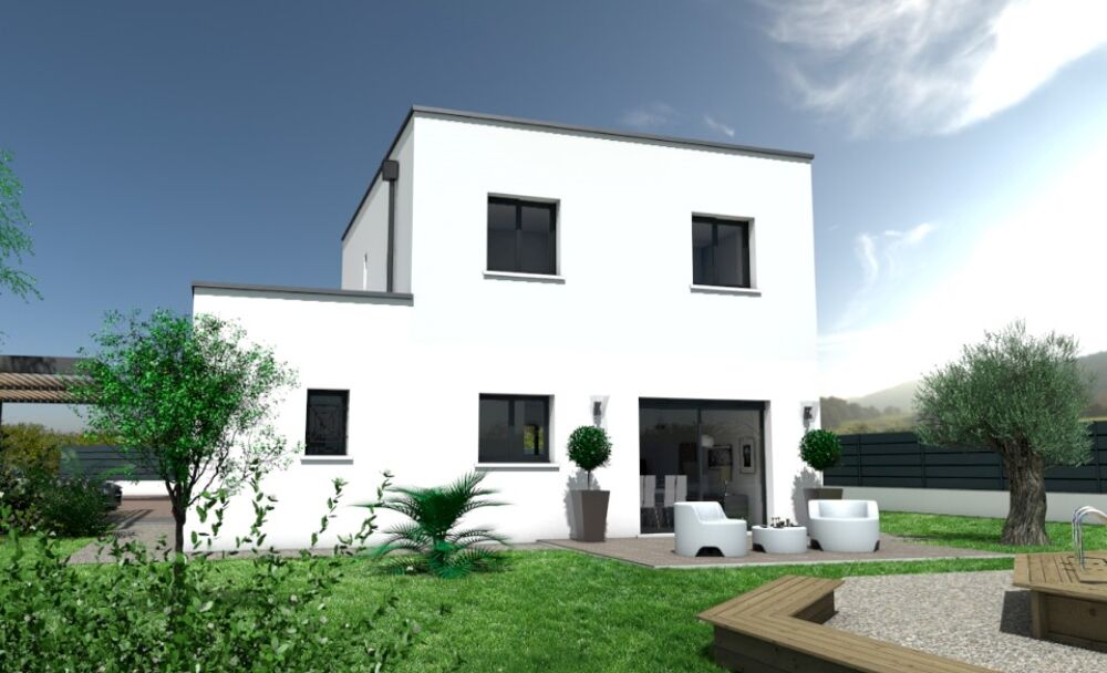 Conçue autour d'un volume à étage, cette belle maison fa....