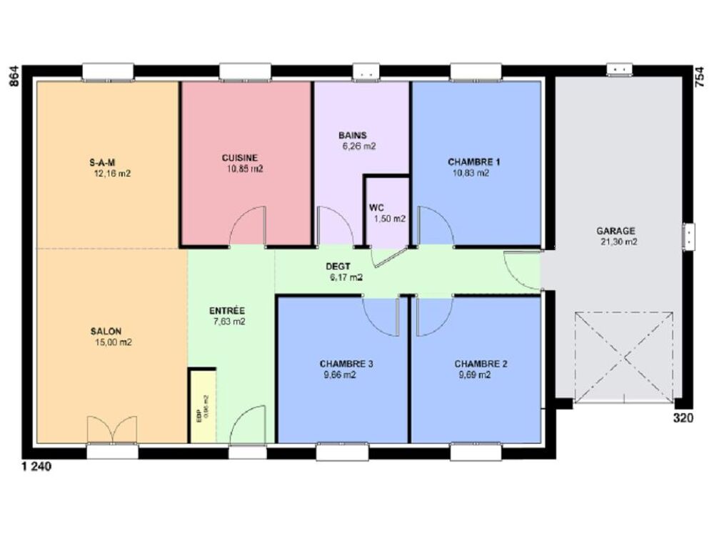 VENTE d'une maison F4 (90 m²) à Distroff Proche de M....