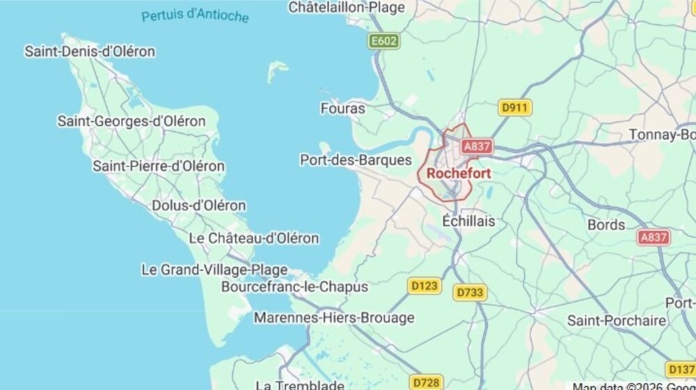 vente Terrain - 356 m² Rochefort (17300)
